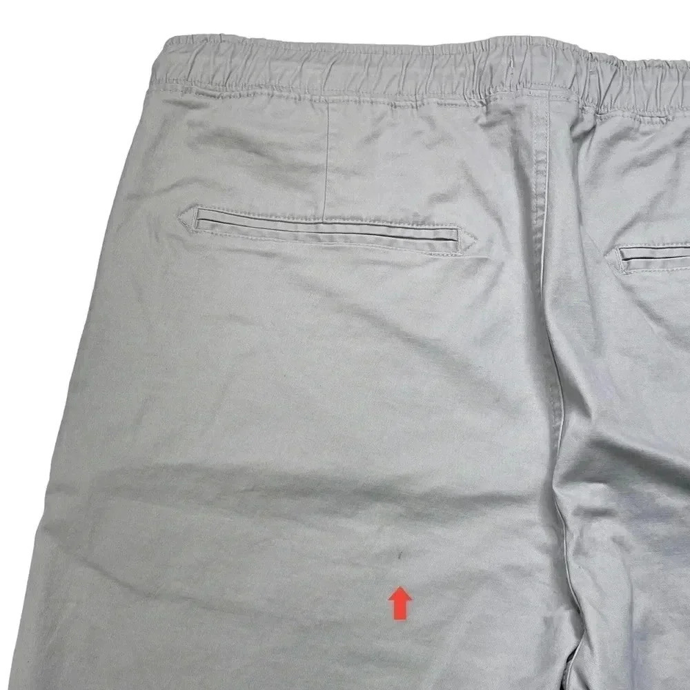 Sovereign Code Light Grey Drawstring Mens Shorts Size XL - Picture 7 of 9